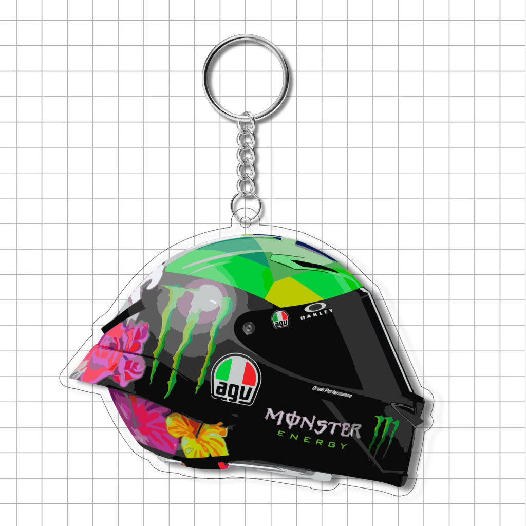 Keychain MotoGP Helmet Francesco Morbidelli